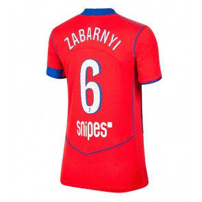 Paris Saint-Germain Illia Zabarnyi #6 Tredje Tröja Kvinnor 2025-26 Kortärmad